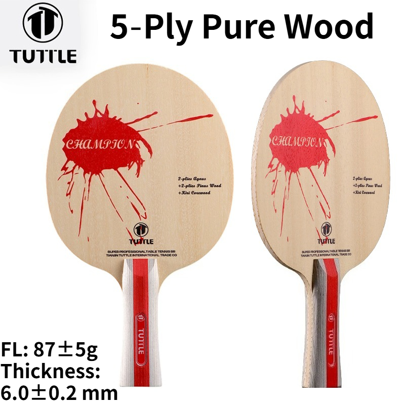 Table Tennis Champion - TUTTLE Champion Road 탁구 라켓 블레이드