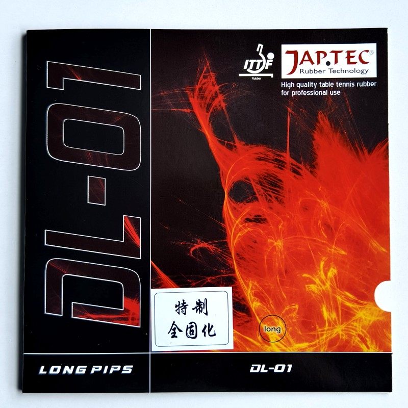 Table Tennis Rubber Anti Spin - Japtec 탁구 러버 DL-01 완전 경화