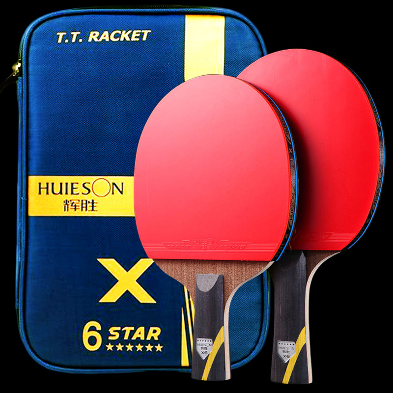 Table Tennis Kids - Huieson 5/6 스타 탁구 라켓 탄소