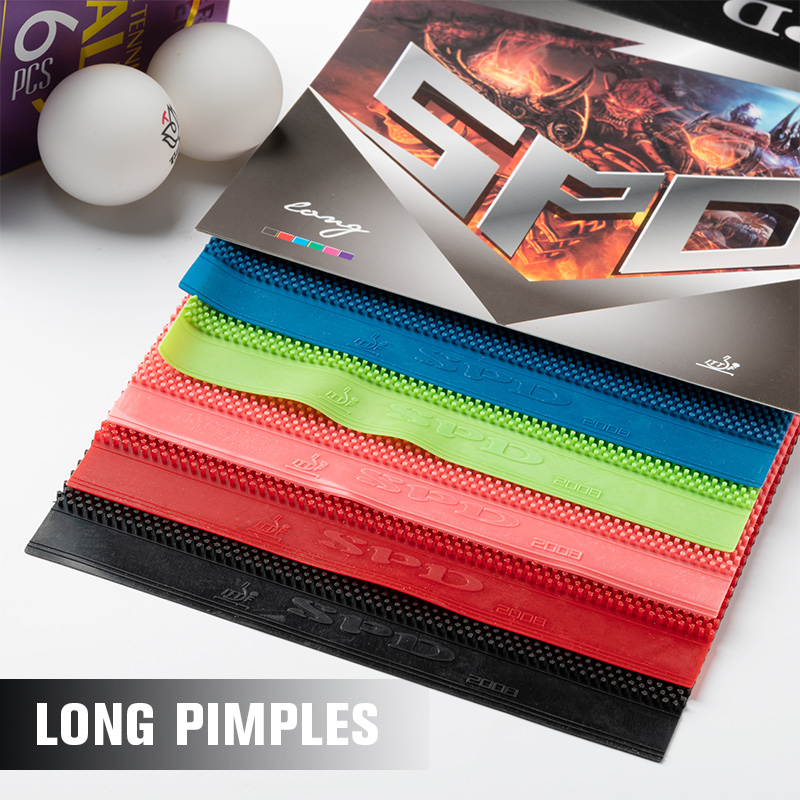 Table Tennis Rubber Anti Spin - SPD 슈퍼 롱 핍스 탁구 고무(OX)