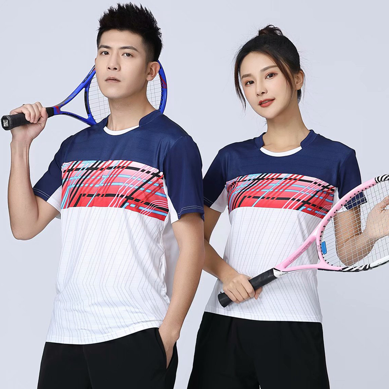 Table Tennis Kids - 2023 배드민턴 티셔츠 남녀공용, 키즈 테니스