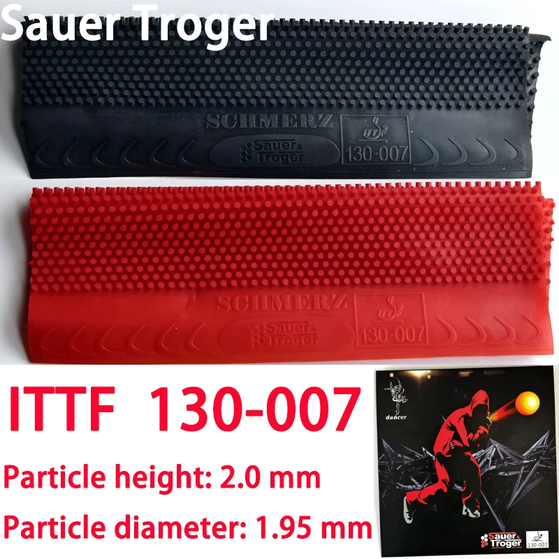 Table Tennis Rubber Anti Spin - Sauer Troger Dancer 007 싱글 러버