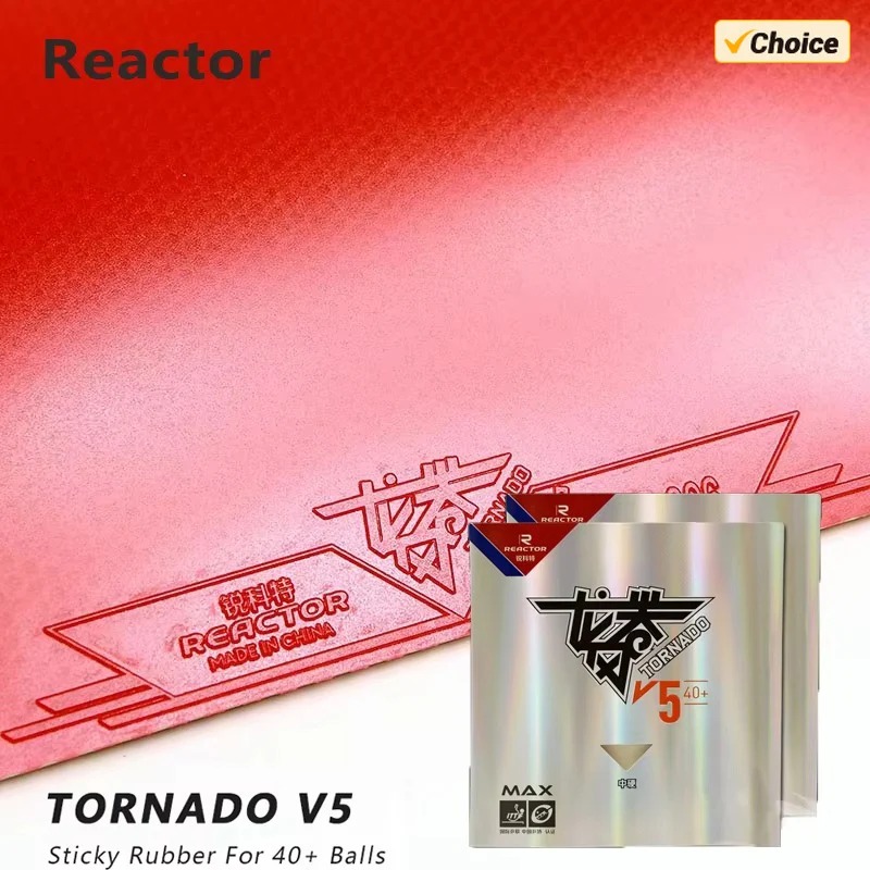 Table Tennis Market - REACTOR Tornado V5 탁구 러버 스티키