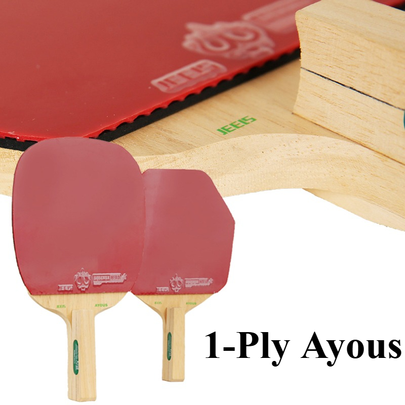 Table Tennis Japanese - JEELS 일본산 1겹 아유스 나무 탁구