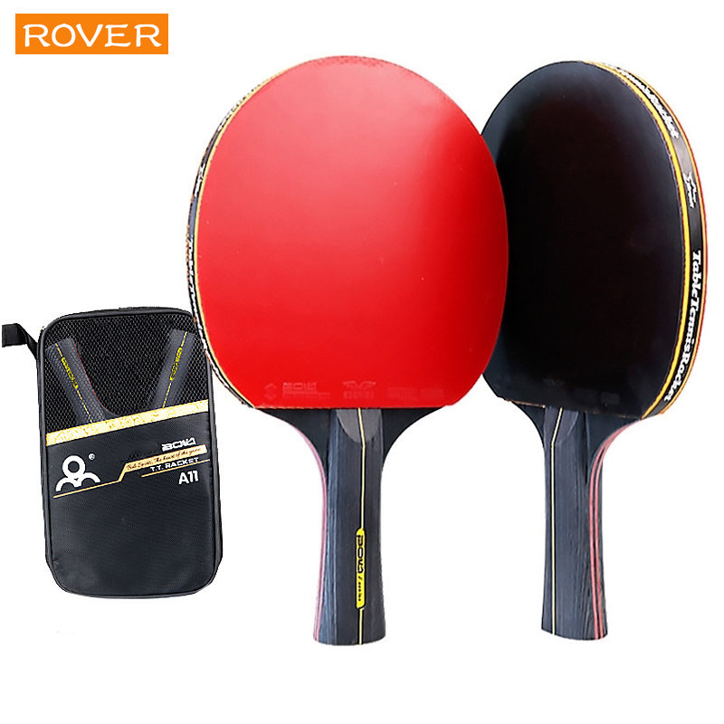 Table Tennis Kit Bag - 6 스타 탁구 라켓 2PCS 전문