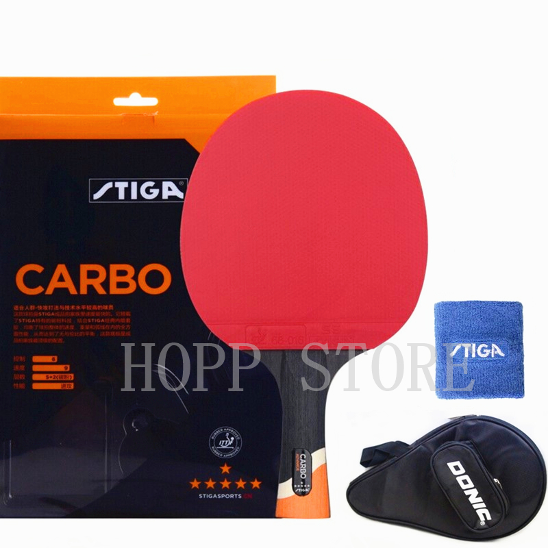 Table Tennis Forehand Rubber - 스티가 탁구 라켓, 공격적 전문 탄소
