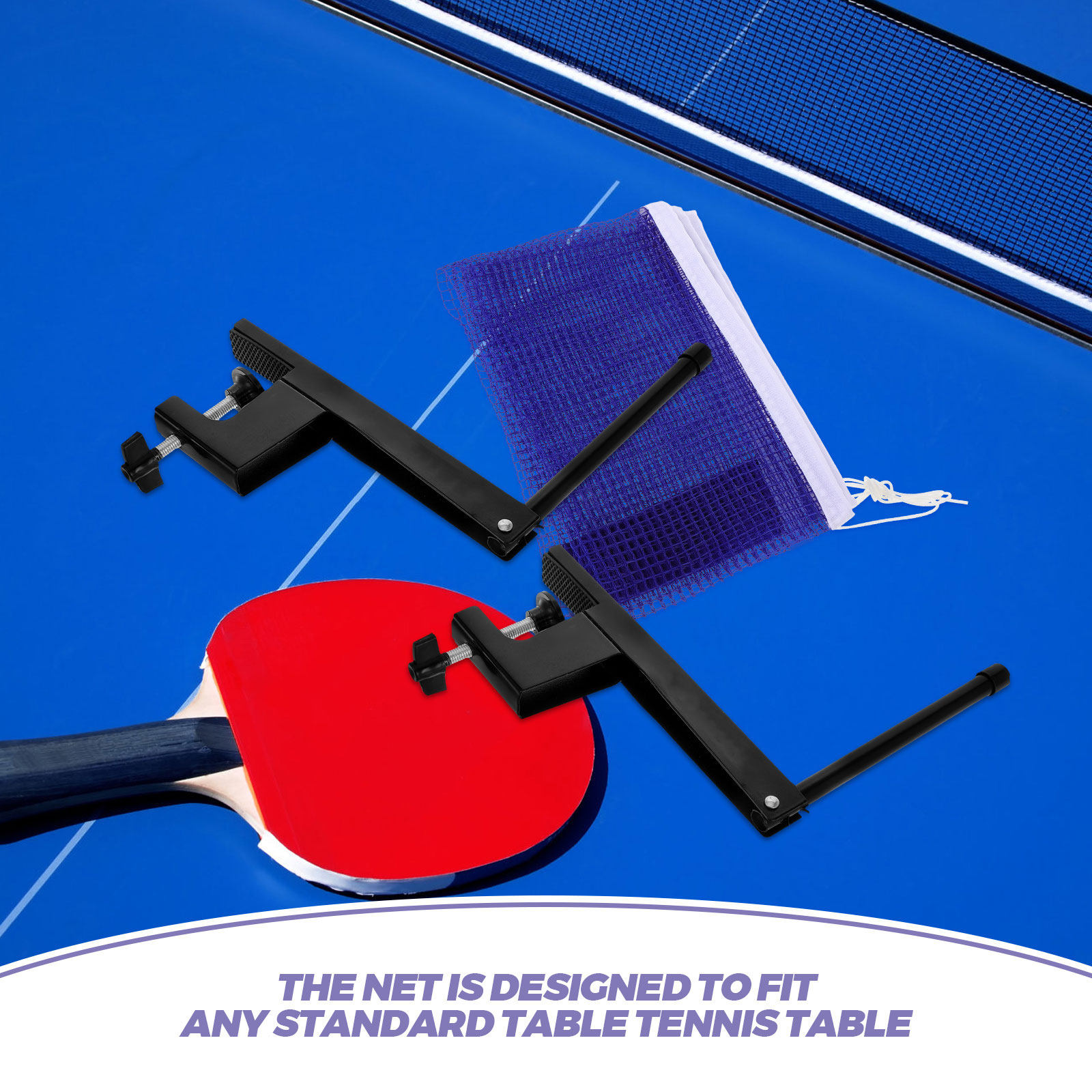 범용 휴대용 탁구 네트 및 포스트 세트는 모든 표준 테 - Table Tennis Post 리뷰 및 가격