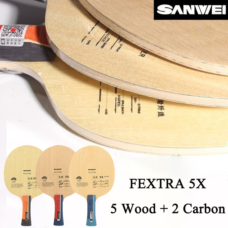 SANWEI FEXTRA 5X 탁구 블레이드 5겹 목재 - Table Tennis Usa 리뷰 및 가격