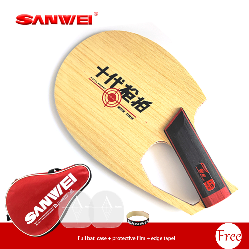 오리지널 SANWEI 특허받은 권총형 라켓 쉐이크핸드  - Table Tennis Usa 리뷰 및 가격