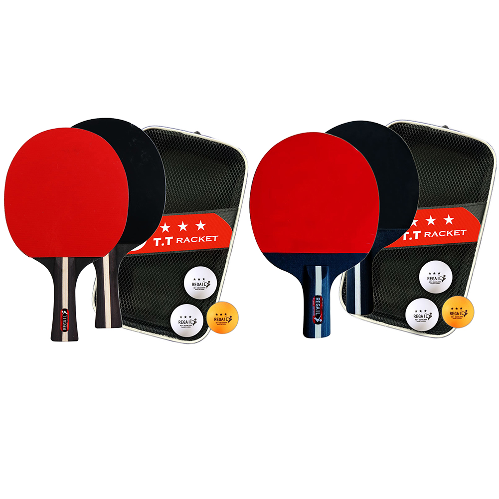 탁구 라켓 2 개 및 공 3 개, 탁구 패들 세트, 전 - Table Tennis Kit Bag 리뷰 및 가격
