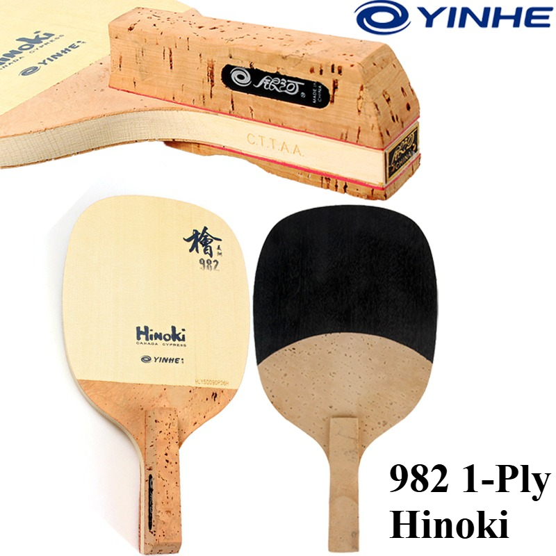 YINHE 982 1겹 솔리드 히노키 탁구 블레이드 일 - Table Tennis Usa 리뷰 및 가격