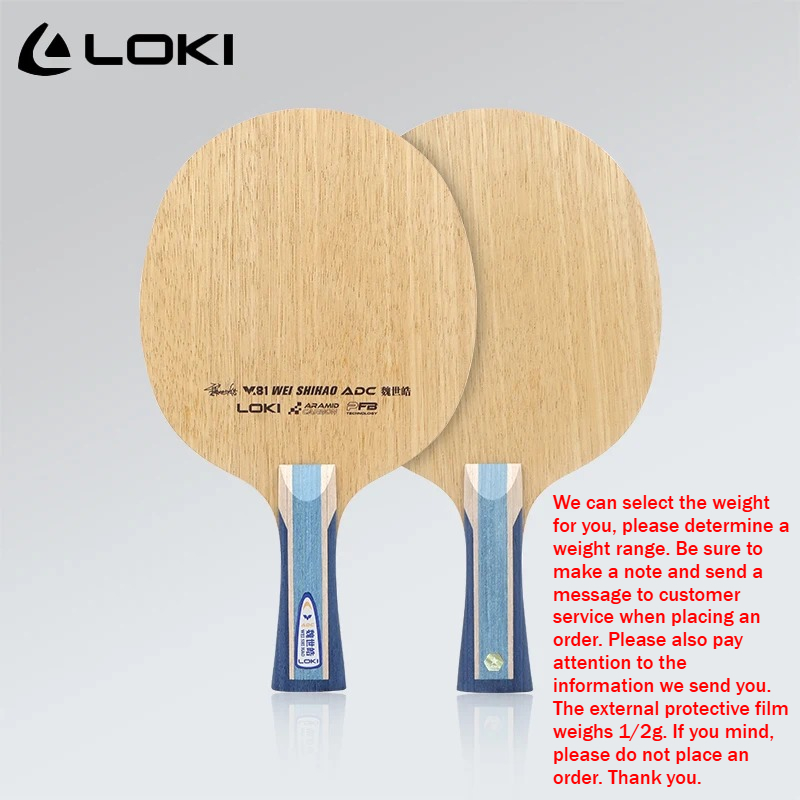 LOKI ADC SADC 탁구 블레이드 WEI SHIH - Table Tennis Usa 리뷰 및 가격