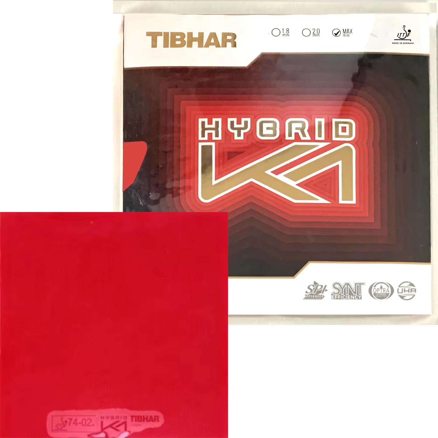 티브하 하이브리드 K1 / K1 PLUS 탁구 러버(핀 - Table Tennis Hybrid Rubbers 리뷰 및 가격
