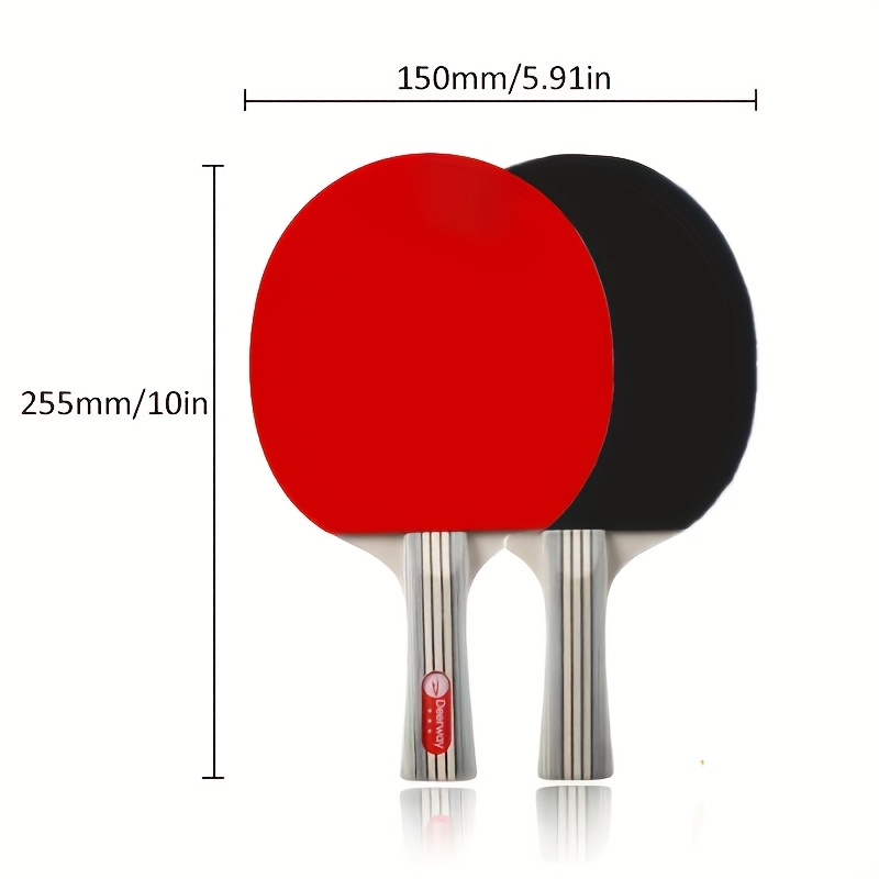 2개의 전문가용 탁구 라켓 세트, 양면 논스틱, 훈련용 - Table Tennis Post 리뷰 및 가격