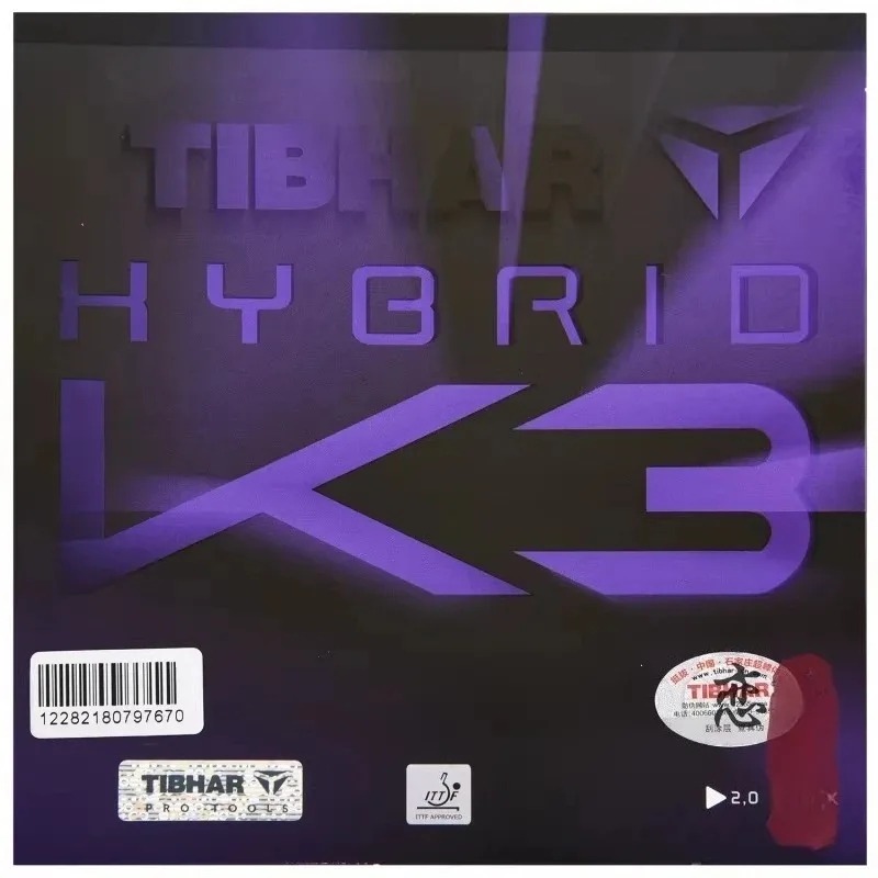 오리지널 티바르 하이브리드 K3 프로 탁구 러버 스티키 - Table Tennis Hybrid Rubbers 리뷰 및 가격