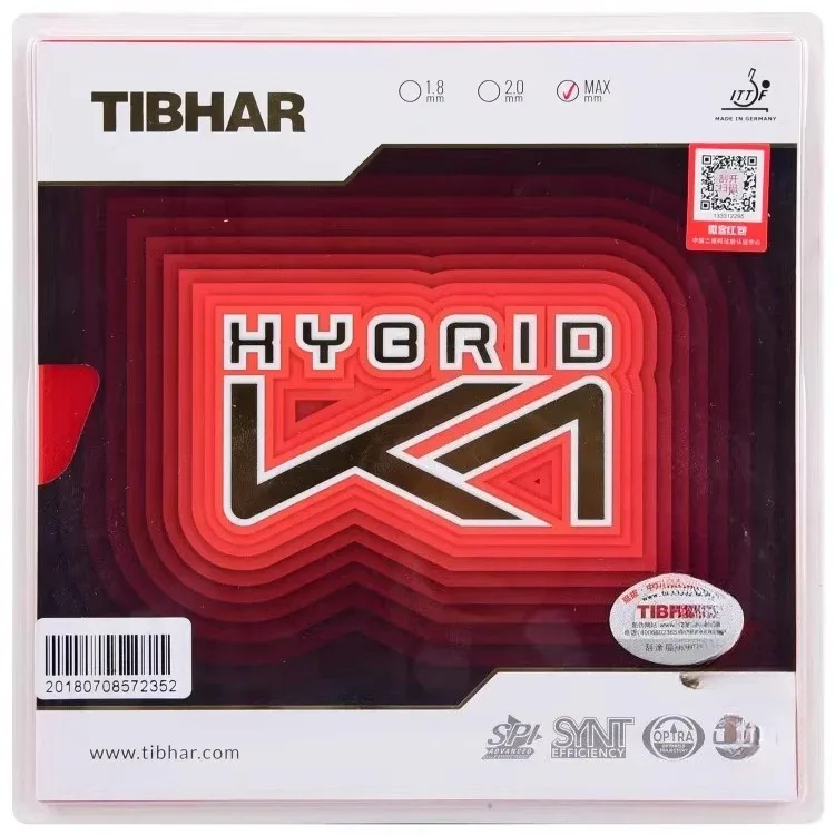 오리지널 티바르 하이브리드 K3 프로 탁구 러버 스티키 - Table Tennis Hybrid Rubbers 리뷰 및 가격