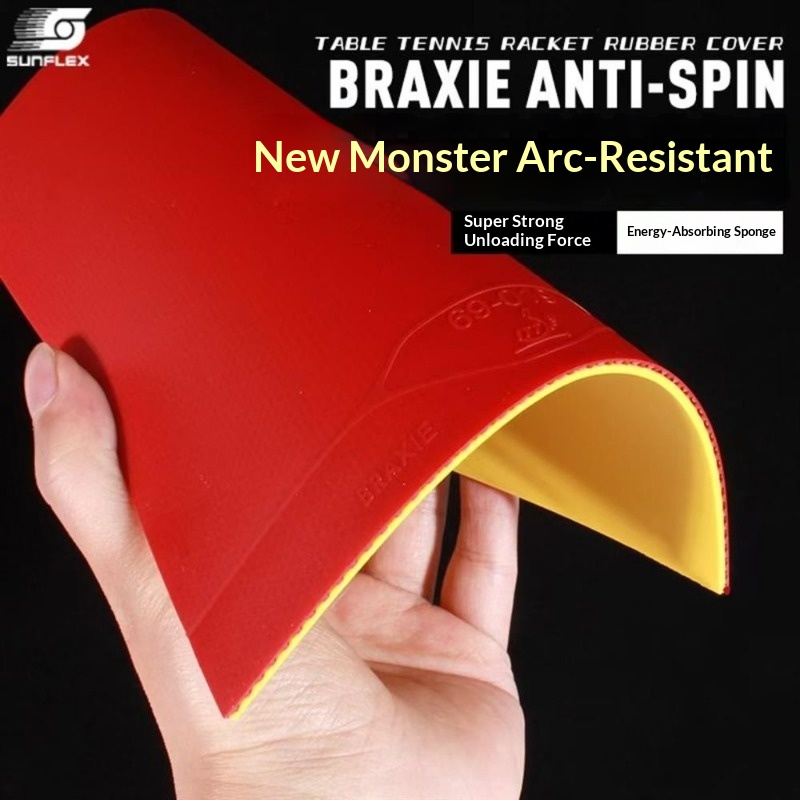 SUNFLEX BRAXIE 안티스핀 ITTF 승인 탁구 - Table Tennis Rubber Anti Spin 리뷰 및 가격